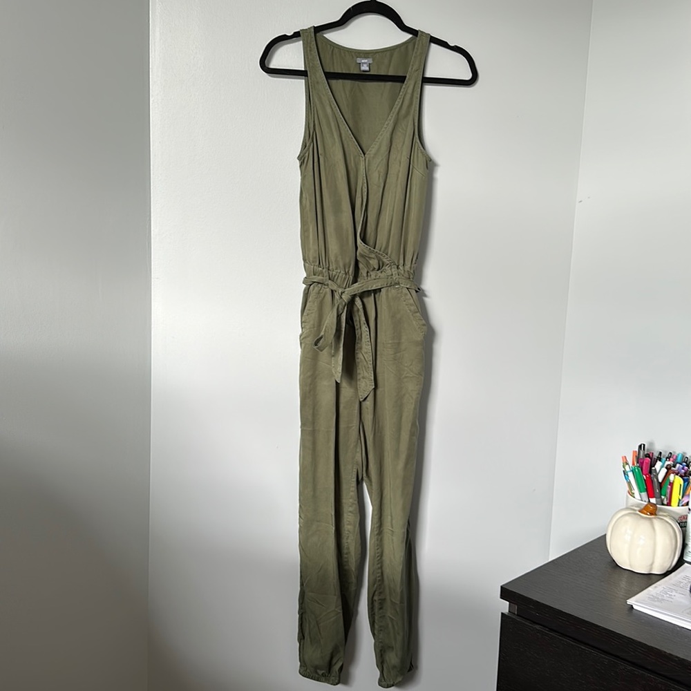 Aerie Army Green Jumpsuit